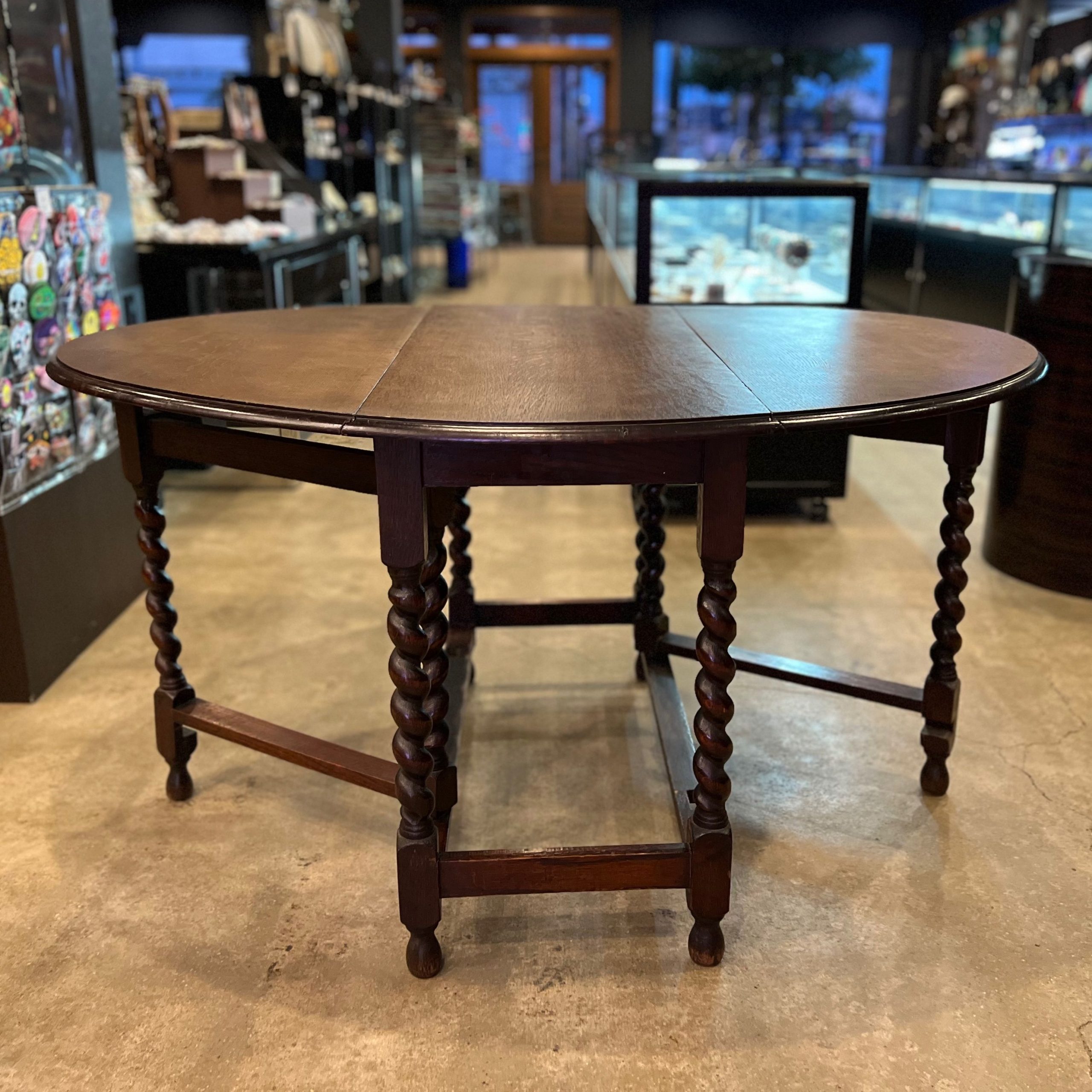 イギリスアンティーク ゲートレッグテーブル バタフライテーブル